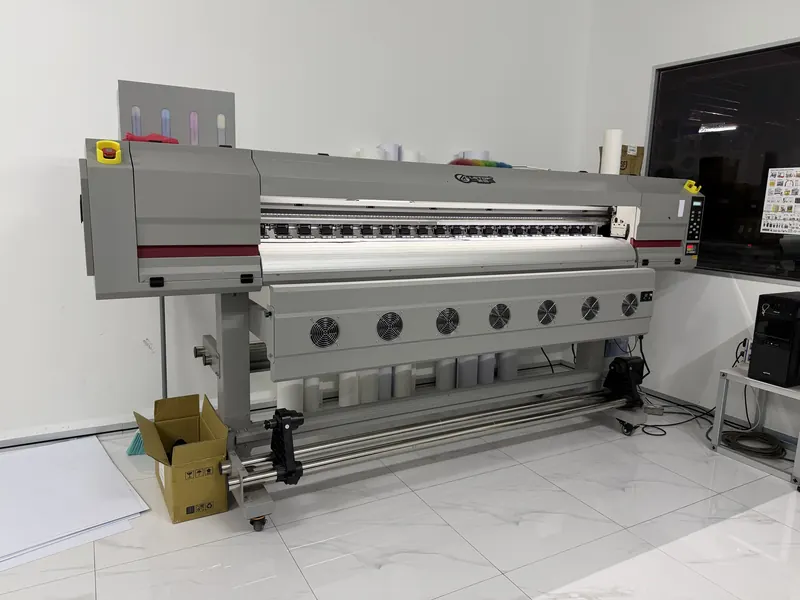 Large-format roll printers